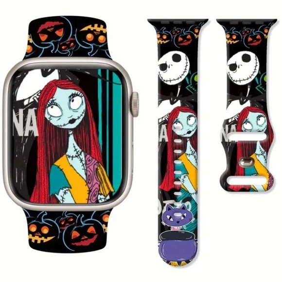 Accessories - iWatch Watchband Nightmare Before Christmas Jack Skellington